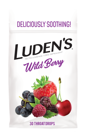 Luden s Sugar Free Wild Cherry Sore Throat Lozenges